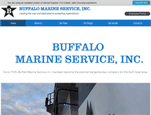 Tablet Screenshot of buffalomarine.com